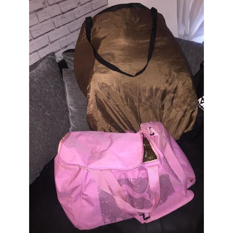 Spray tan tent & machine