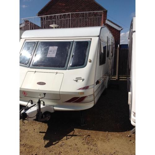 Elddis Gt cyclone 1998 5 berth double dinet