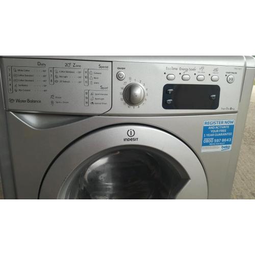 Indesit 8kg washing machine