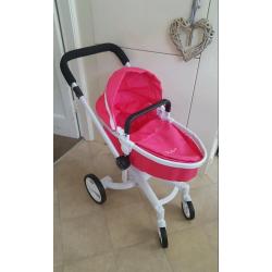 Childrens Doll Toy Pram Pushchair 'Silver Cross SX LIKE NEW