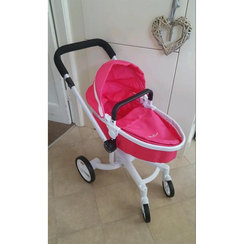 Childrens Doll Toy Pram Pushchair 'Silver Cross SX LIKE NEW