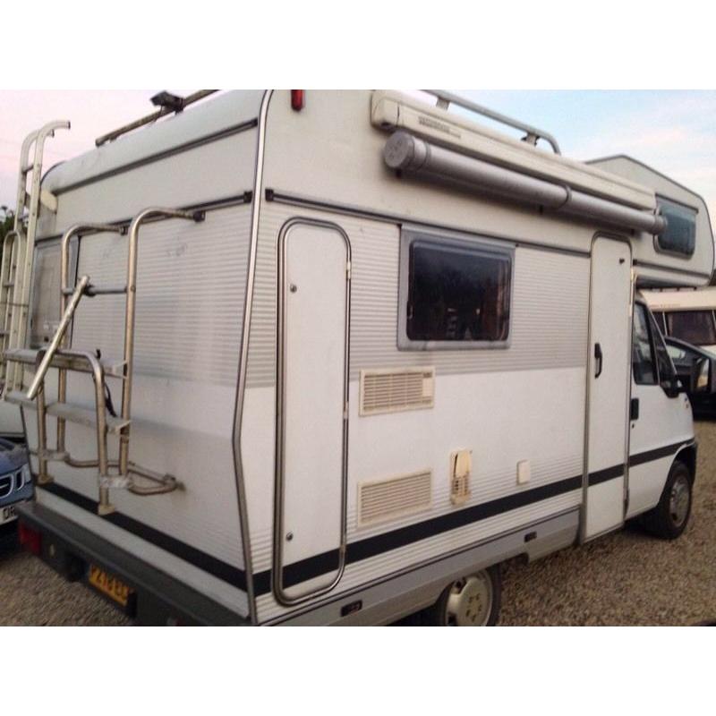 Fiat hobby Tuscan motorhome diesel left hand drive 1996 p reg