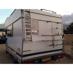 Fiat hobby Tuscan motorhome diesel left hand drive 1996 p reg
