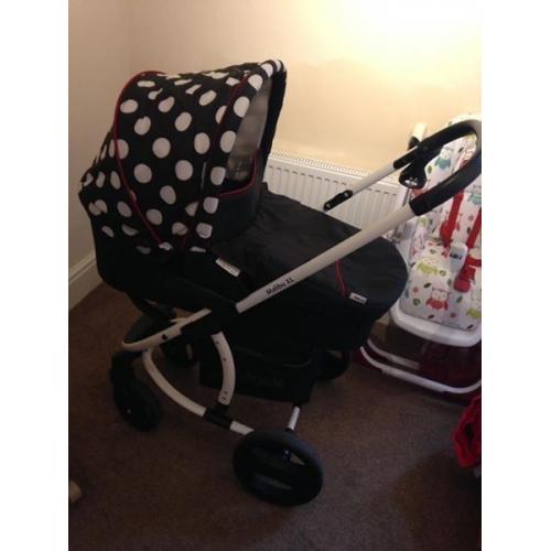 Hauck Malibu XL Dots Travel System