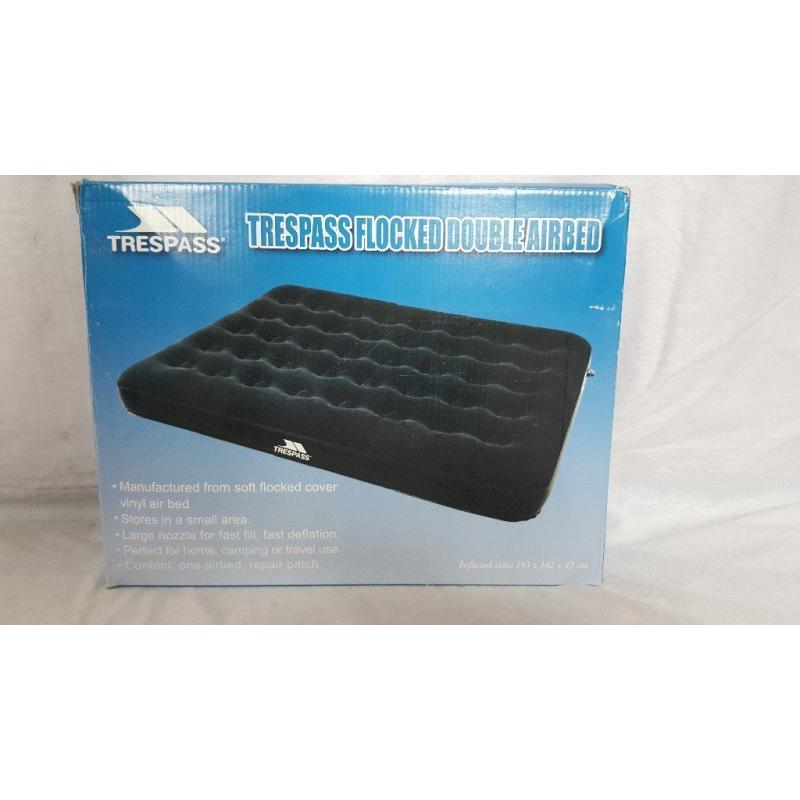 Trespass Double Flocked Air Bed
