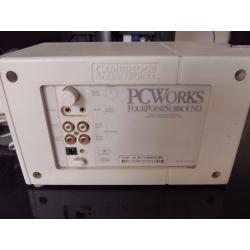 cambridge soundworks 4.1 amp & speakers fps1000 surround sound