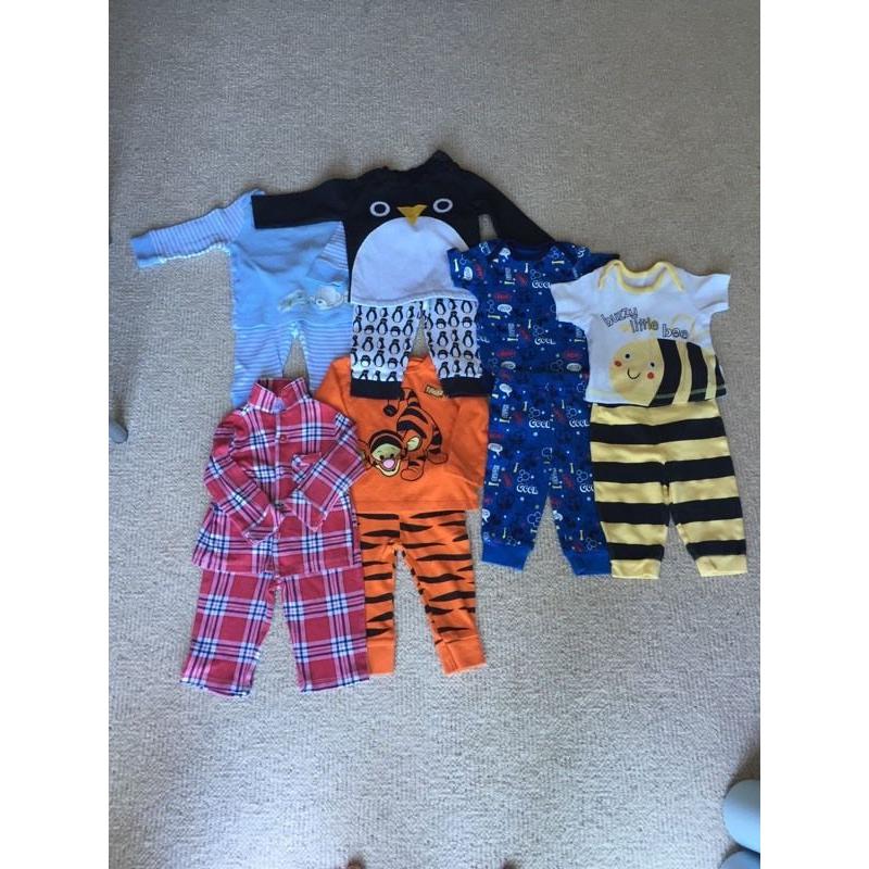 3-6 months boys sleepwear