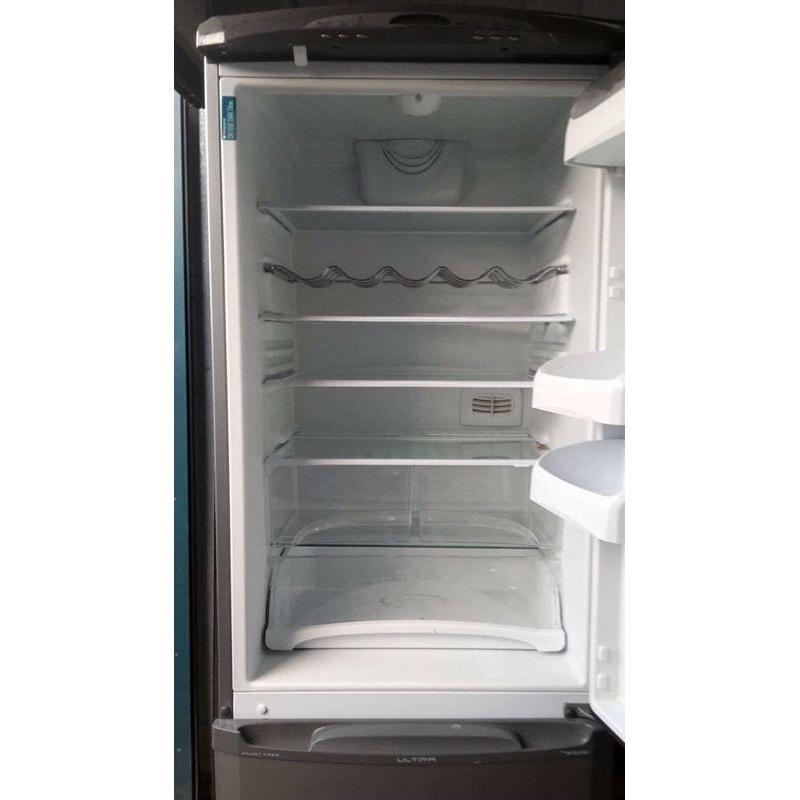 Hotpoint silver fridge freezer