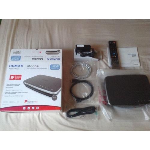 HUMAX MOCHA 500GB SMART FREEVIEW PLAY HD TV RECORDER