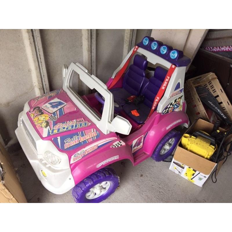 Free child's electric jeep