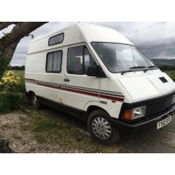 Renault traffic campervan project.