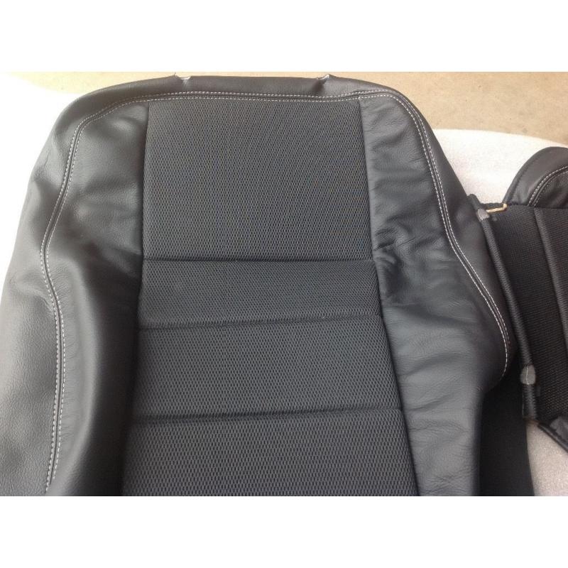 Land Rover Defender 90 genuine half leather seat cover set