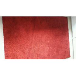 Ikea large red rug