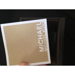 Ladies Michael Kors silver and rose gold watch