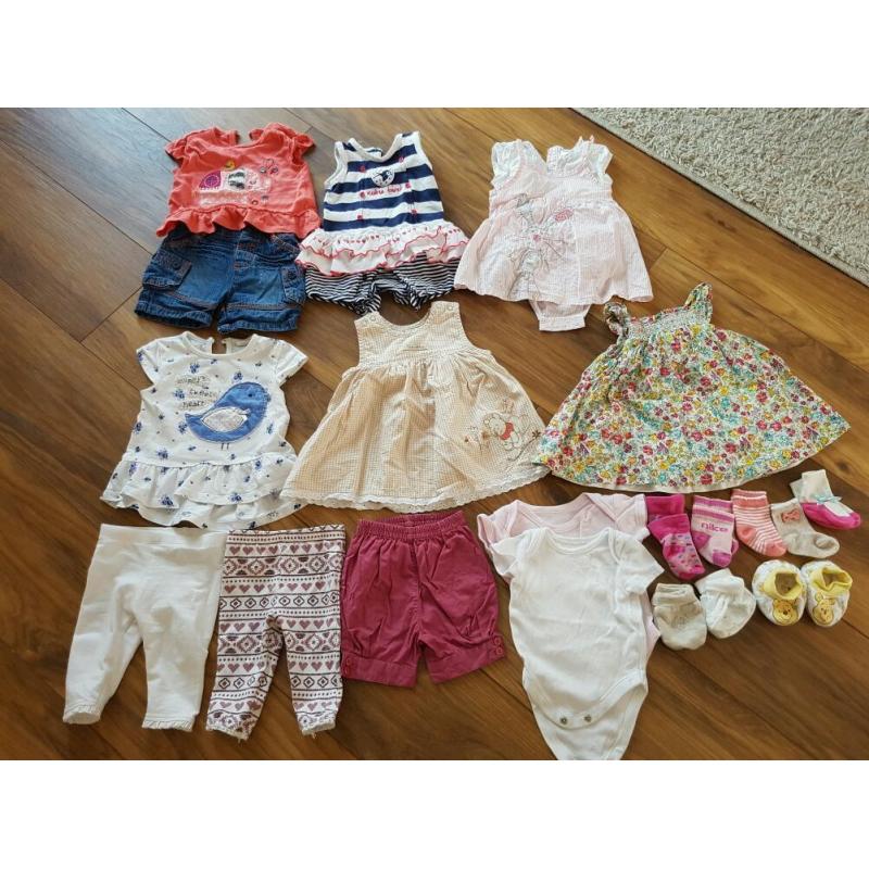 Baby girl clothes 0-3 months