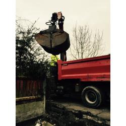 Grab Wagon Hire Stockport/Manchester muck away lorry better than skips