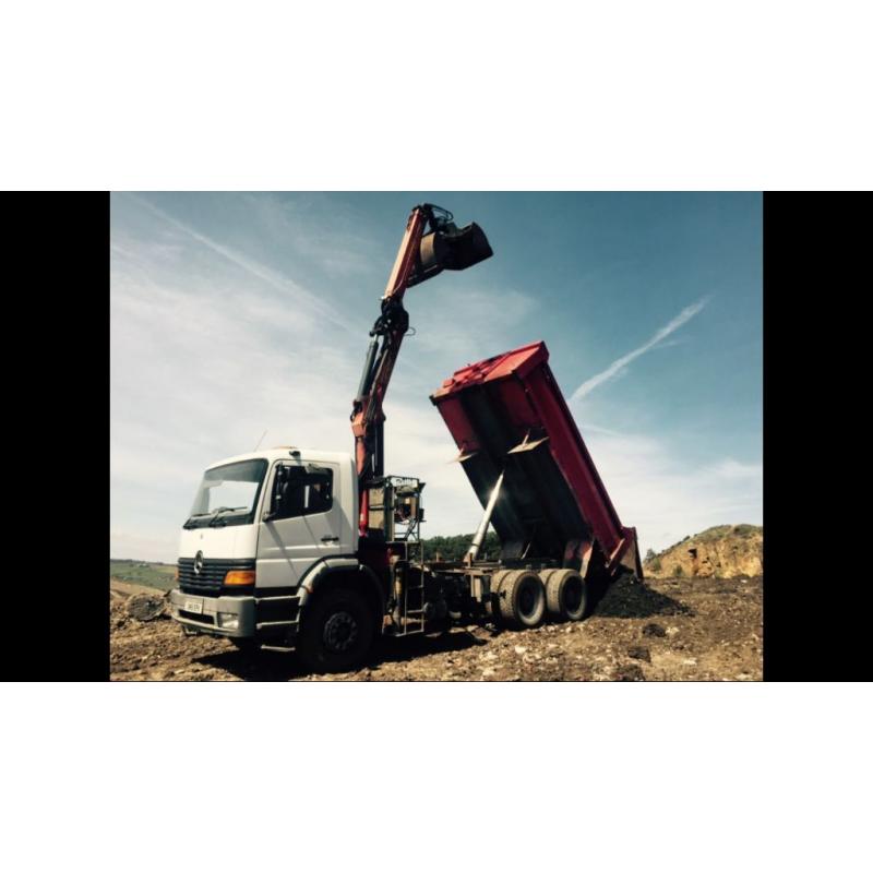 Grab Wagon Hire Stockport/Manchester muck away lorry better than skips