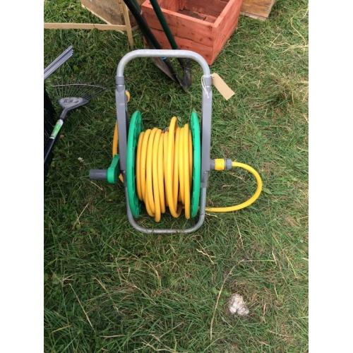 Hoselock hose and reel