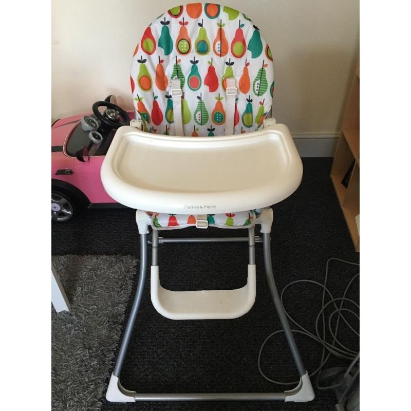 Mamas and papas high chair....