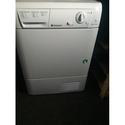 Hotpoint 7kg condenser tumble dryer like new