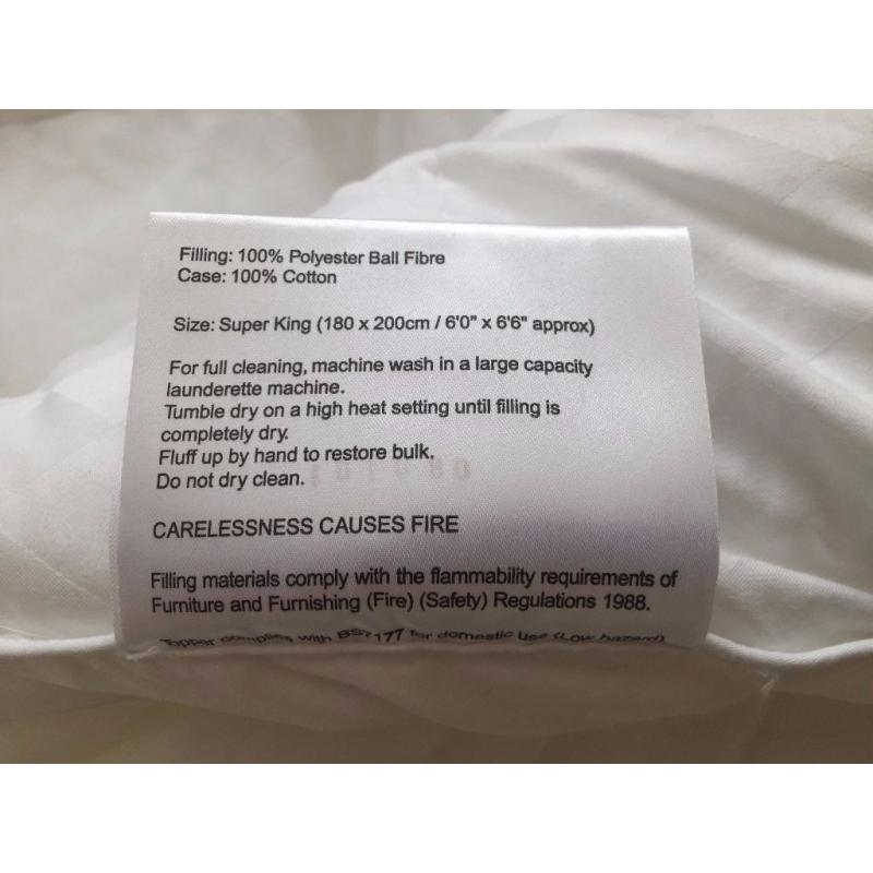 Mattress Topper (John Lewis) Super King (180 x 200 cm)