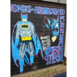 Airbrushing By Crow