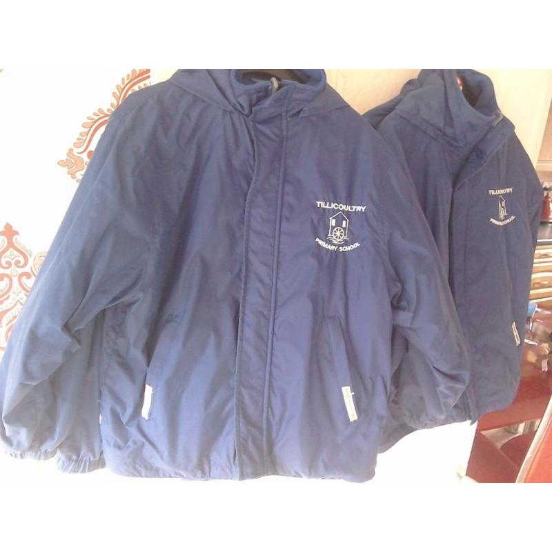 Kids Tillicoultry primary school jackets