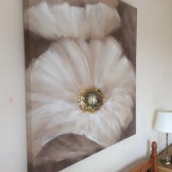 Canvas Flower Painting