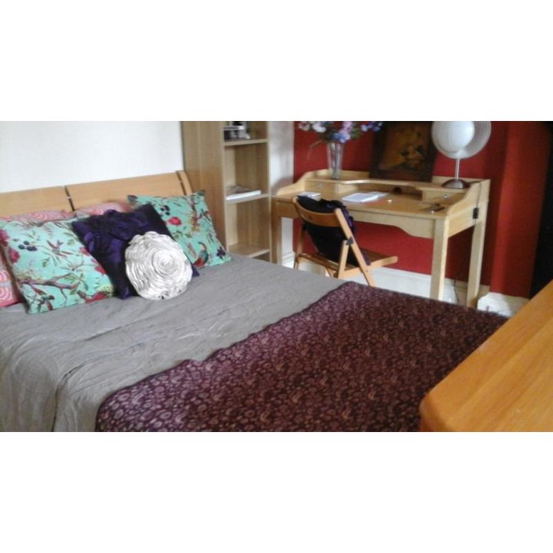 Spacious single room in cosy meadows flat