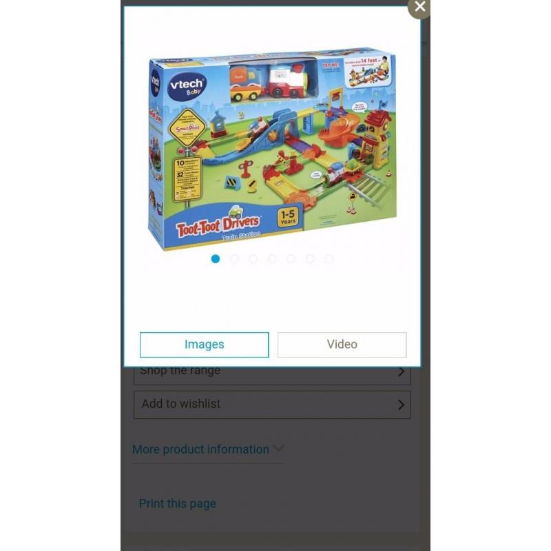 Vtech toot toot drivers station