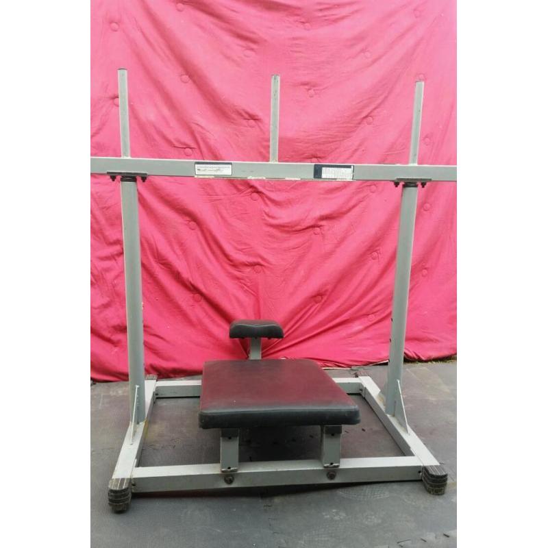 Olympic Shoulder press and leg press