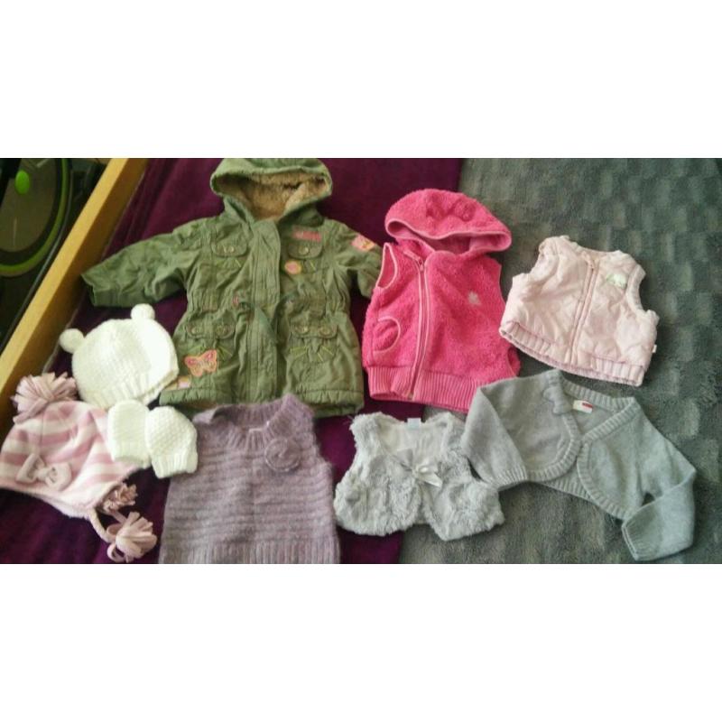 Baby girl clothes 6-12months