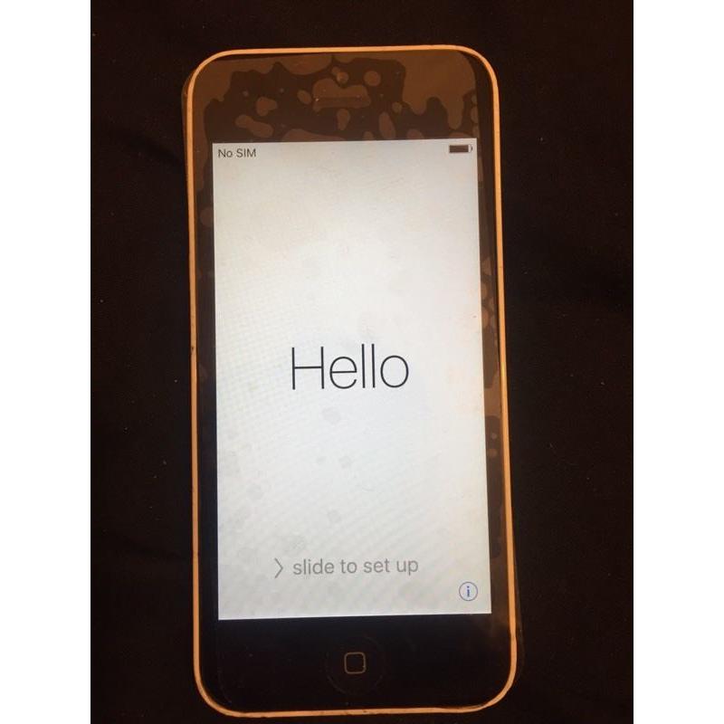 Iphone 5c white 8gb