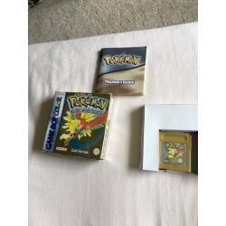 POKEMON GOLD BOXED!!!! GREAT CONDITION