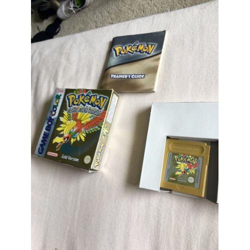POKEMON GOLD BOXED!!!! GREAT CONDITION