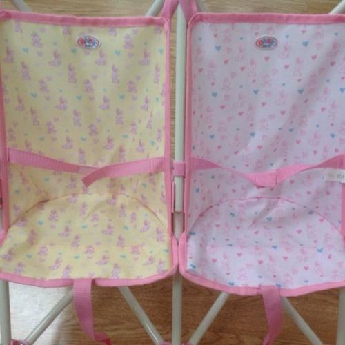 Baby born dolls double pushchair