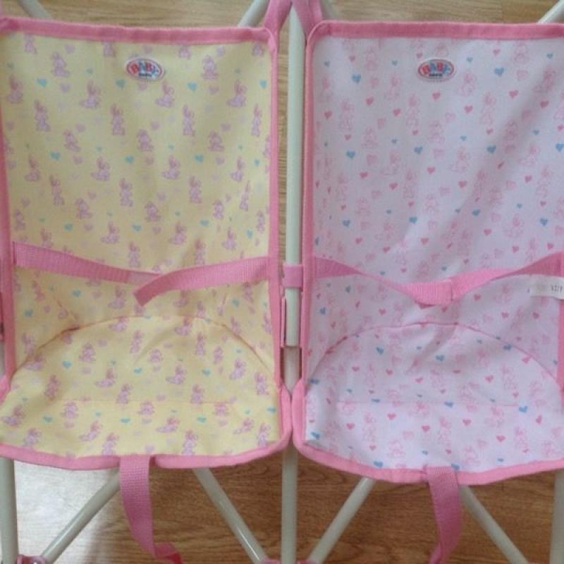 Baby born dolls double pushchair
