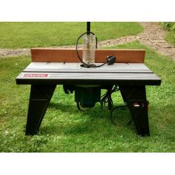 Ryobi router and table