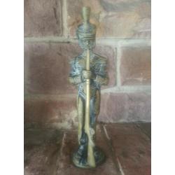 Brass Soldier Statue
