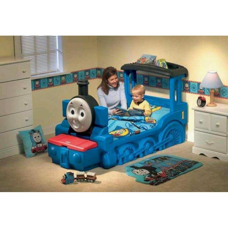 Little tikes thomas the tank engine bed