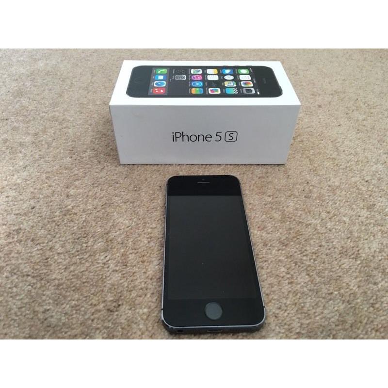 IPHONE 5S, SPACE GREY, MINT CONDITION
