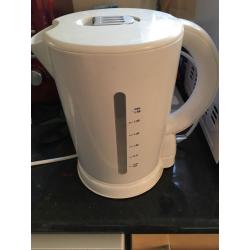 Kettle toaster and microwaves