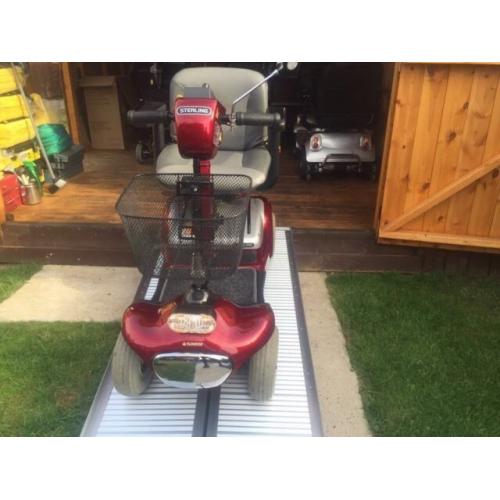 STERLING SUNRISE MOBILITY SCOOTER - COMFORTABLE & FAST