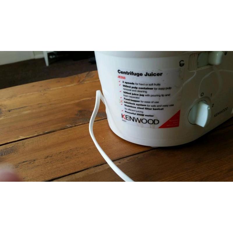 Kenwood juicer