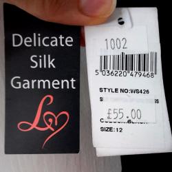 Silk Lipsy Dress -- brand-new, never worn, size 12