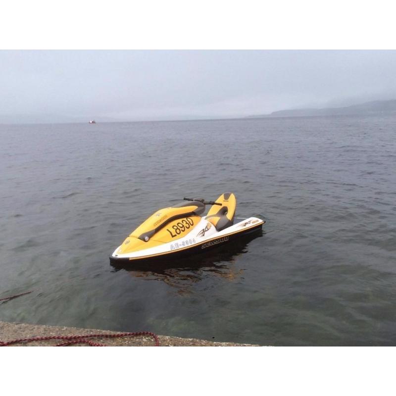 2004 Seadoo 3d jetski and trailer. 800cc. 110hp