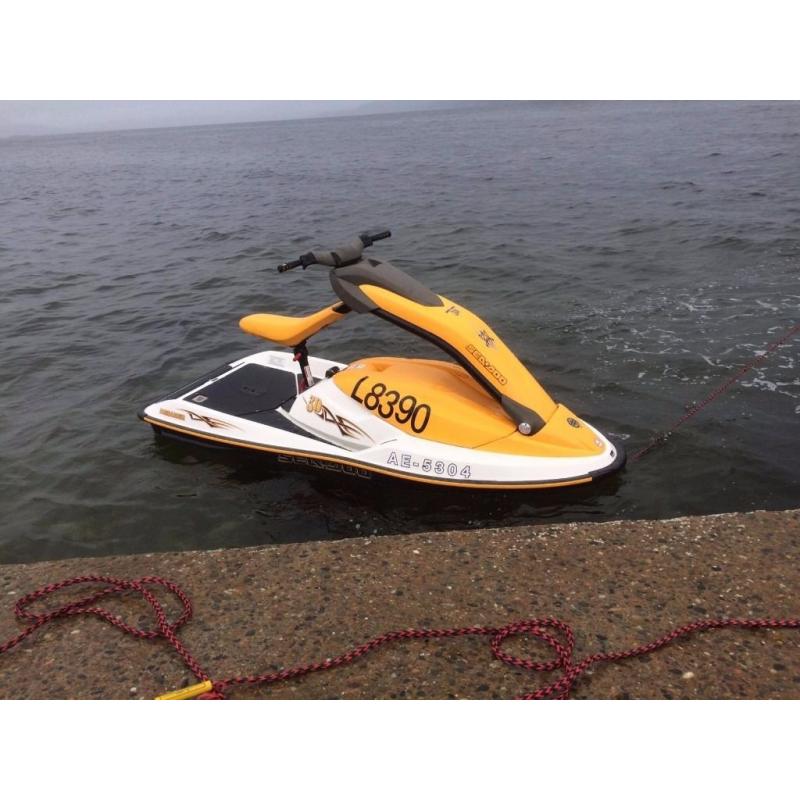 2004 Seadoo 3d jetski and trailer. 800cc. 110hp