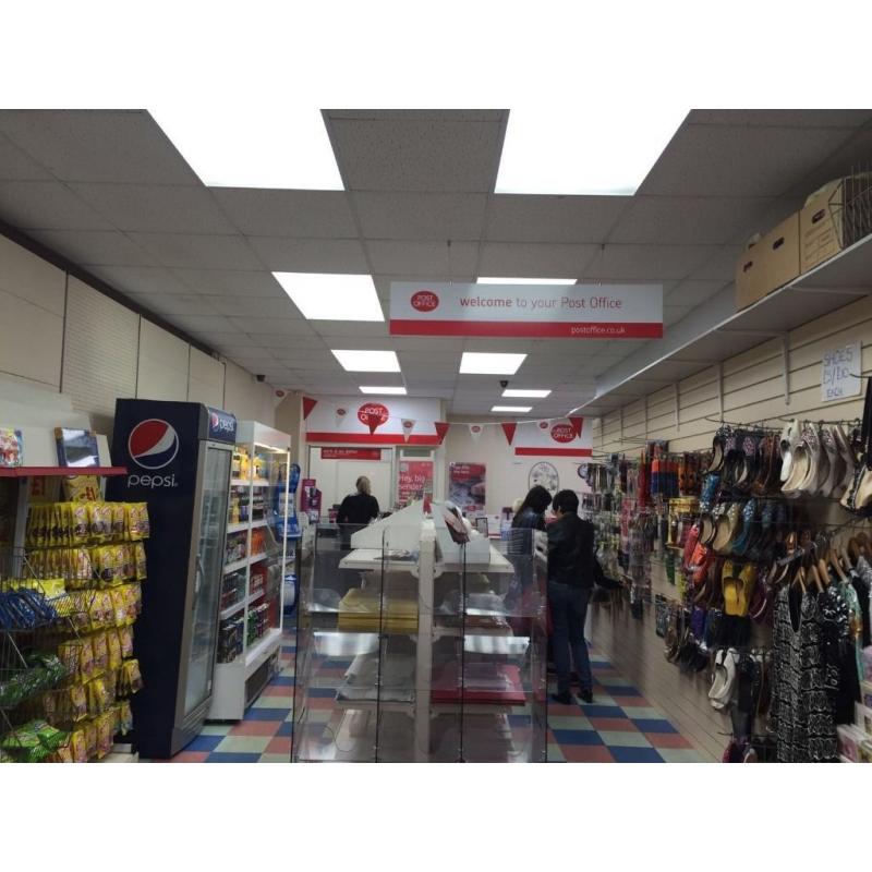 Busy Post Office For Sale in Kilmarnock Town Center With Shop Fitting and Material and Fixture