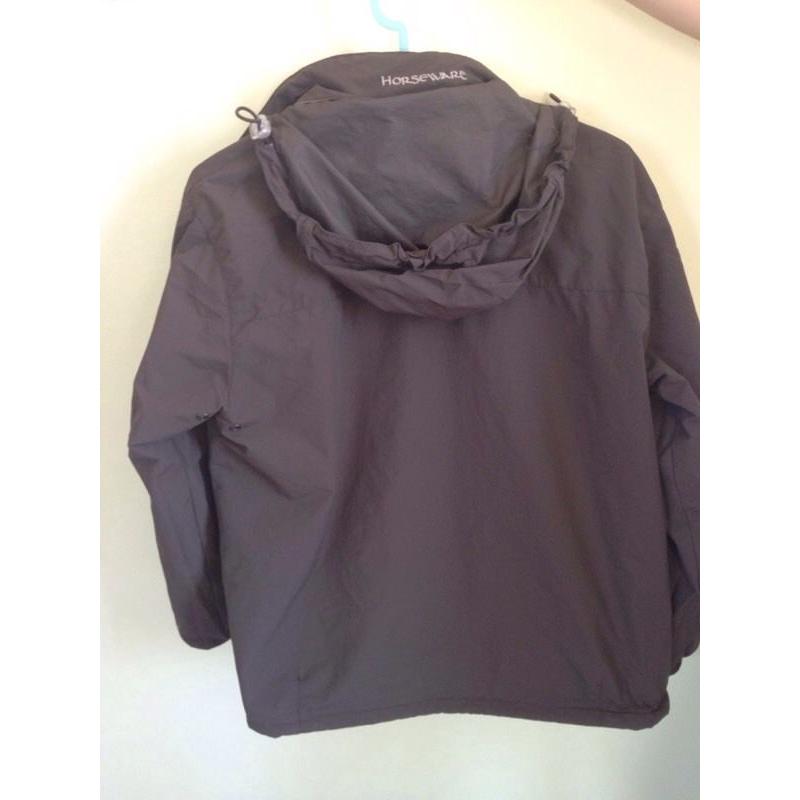 Childs waterproof horse jacket