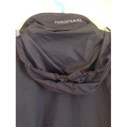 Childs waterproof horse jacket